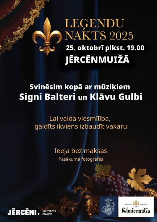 Afiša Leģendu nakts