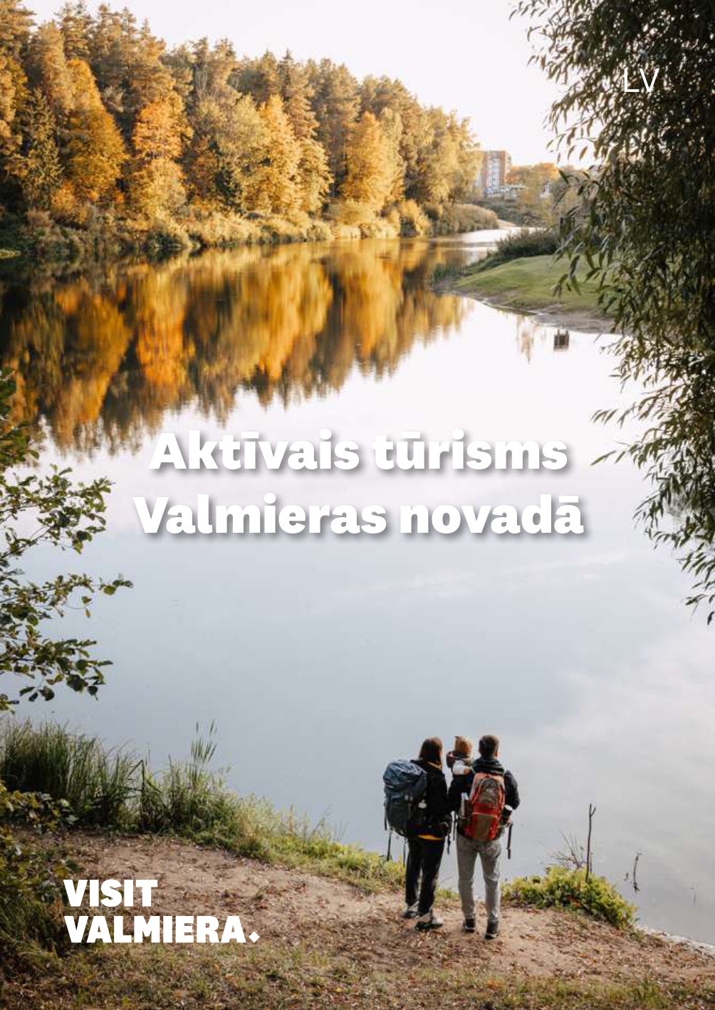 Aktīvā tūrisma Valmieras novadā brošūras vāks